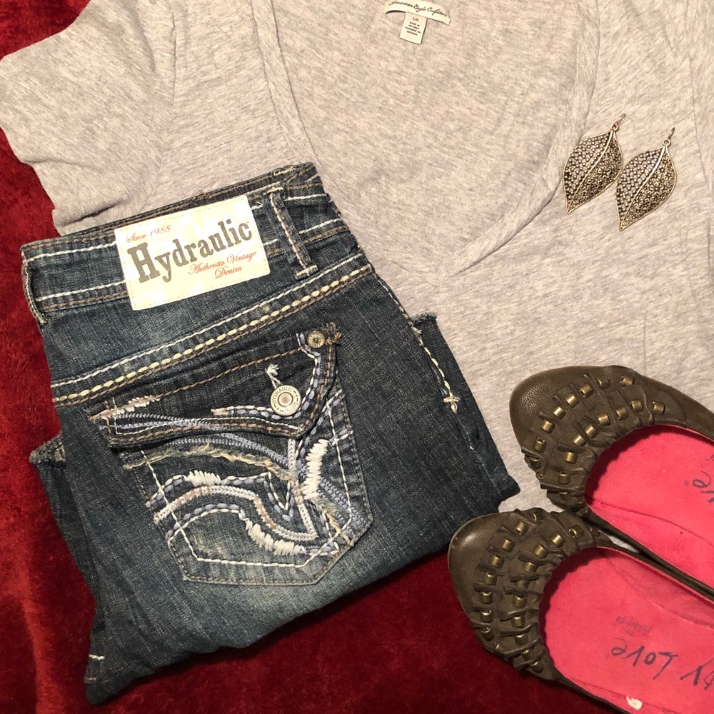 Hydraulic ‘Vintage Denim’ Shorts